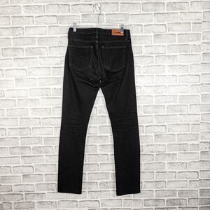 ACNE Women's FLEX Wet Black Skinny Denim Jeans Size 29